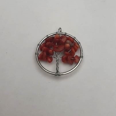 תליון «עץ האושר» מאלמוג, קוטר 30 מ״מ