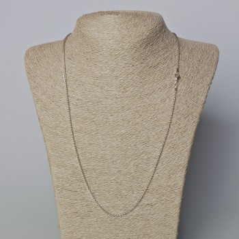 שרשרת Xuping בציפוי רודיום, עובי כ-1.9 מ״מ, אורך 60 ס״מ