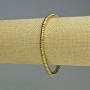 צמיד המטיט בגוון זהוב, קוטר 4×2 מ״מ, אורך 18 ס״מ, גמיש