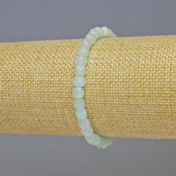 צמיד אנג'לייט בצורת קוביה ממוגמרת 5×5 מ״מ, אורך 18 ס״מ, אלסטי