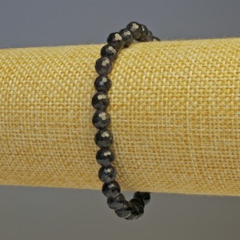 צמיד איאוליט עם כדור חרוט, קוטר 6 מ״מ, אורך 18 ס״מ סטרץ