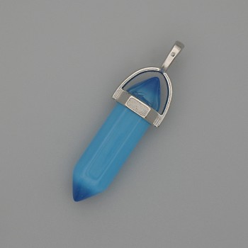 תליון «עין החתול» בצורת גביש משושה כדור 8×31×41 מ״מ+