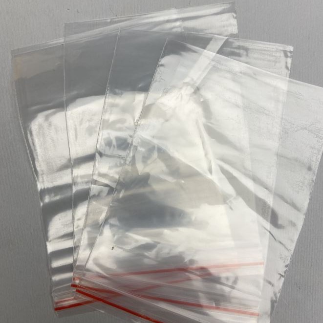שקית אריזה זיפר 15×10 ס״מ 100 יחידות