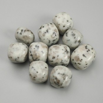 אבן ג'ספר קיווי מלוטשת טבעית ללא חור 16-18×16-22 מ״מ± (ל-100גרם±)