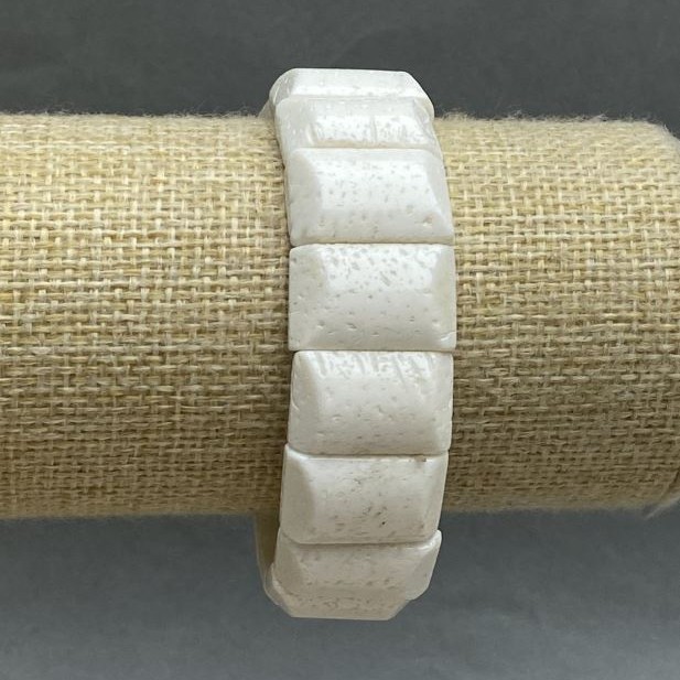 צמיד מאלמוג ספוג – חוליה 20×13 מ״מ, אורך 18 ס״מ +/- גמיש