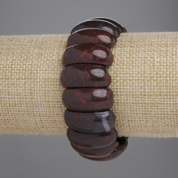 הנחה! צמיד יאשמה – חוליות, קוטר 25×10 מ״מ ±, אורך 18 ס״מ ±, אלסטי