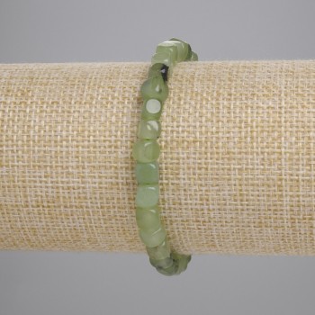 צמיד מפרניט בצורת קוביות, קוטר 5 מ״מ ±, אורך 18 ס״מ ±, בסיס אלסטי