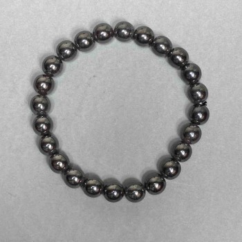 צמיד המטיט כדורי חלק 8 מ״מ+- אורך 18 ס״מ+- אלסטי