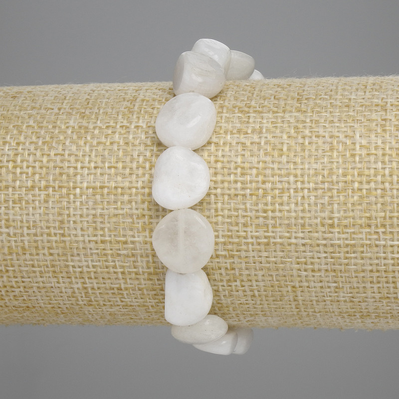 צמיד אדולאר – חרוזים מלוטשים בקוטר 11–12×10–12 מ״מ, אורך 18 ס״מ, אלסטי