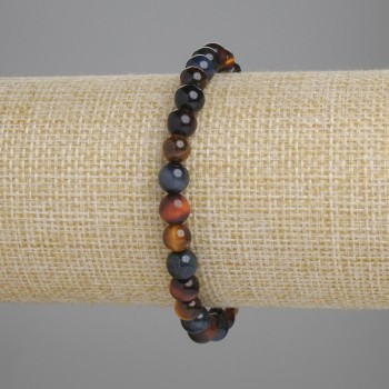 צמיד מעין שור, מעין הטייגר ועין בז – כדור חלק בקוטר כ-6 מ״מ, אורך 18 ס״מ+- סטרץ