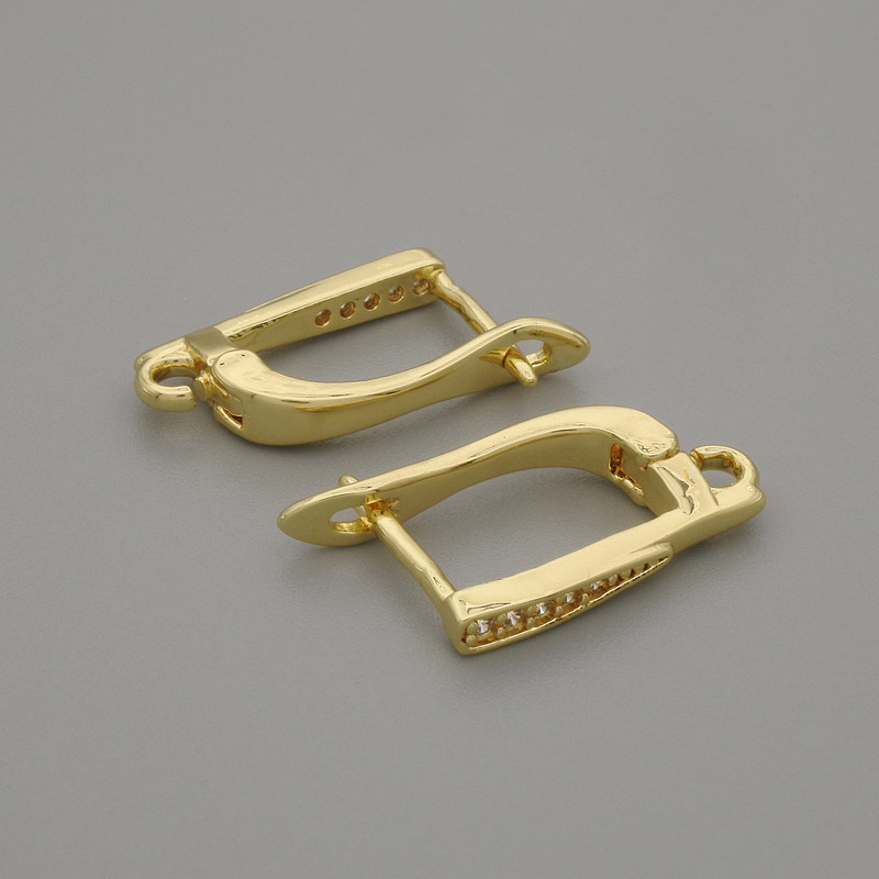 וו לעגילים זהב 16×1,5 ממ – זוג