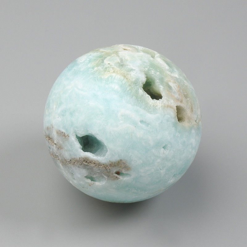 כדור מזכרת מלארימאר טבעי עם גאודה, קוטר 48-60 מ״מ ± מגוון מידות, משקל החל מ-140 גרם. (מחיר ל-100 גרם.)