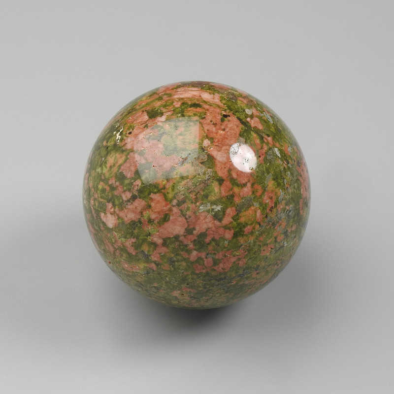 כדור הליוטרופ טבעי, קוטר מ-40–50 מ״מ ± מגוון מידות (מחיר ל-100 גרם) משקל מ-130 גרם