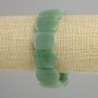 צמיד נפריט חוליות חלקות, קוטר 20x15mm+-, אורך 18cm+- סטרץ'