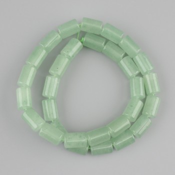 חרוזי נפיריט גליל 12x8mm±, אורך כ-38cm± על חוט דייג