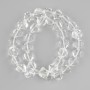 חרוזים קריסטל הררי רב-פנים 12x19-12mm+- אורך 38cm+- על חוט