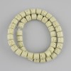 חרוזים לבה וולקנית צילינדר, קוטר 8×8mm± על חוט, אורך 38cm+