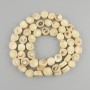 חרוזי אלמוג חתוכים, קוטר 12-12.5x13-14mm+-, אורך 78cm+- על חוט