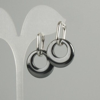 עגילי בובליק מטיט, קוטר 22×3–3.5 mm ±, אורך 35 mm ±