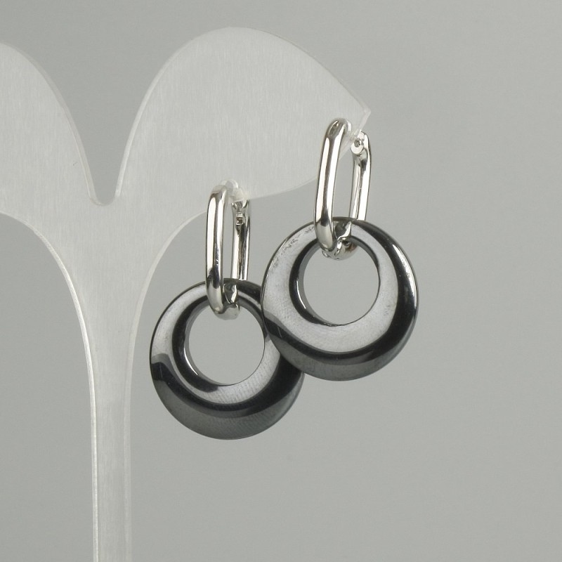עגילי בובליק מטיט, קוטר 22×3–3.5 mm ±, אורך 35 mm ±