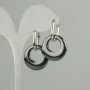 עגילי בובליק מטיט, קוטר 22×3–3.5 mm ±, אורך 35 mm ±