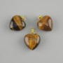 תליון לב עין הנמר 15×15×23mm+