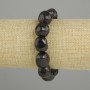 צמיד גרנט מלוטש, קוטר 14-16x12-13, 5mm ±, אורך 18cm ± אלסטי