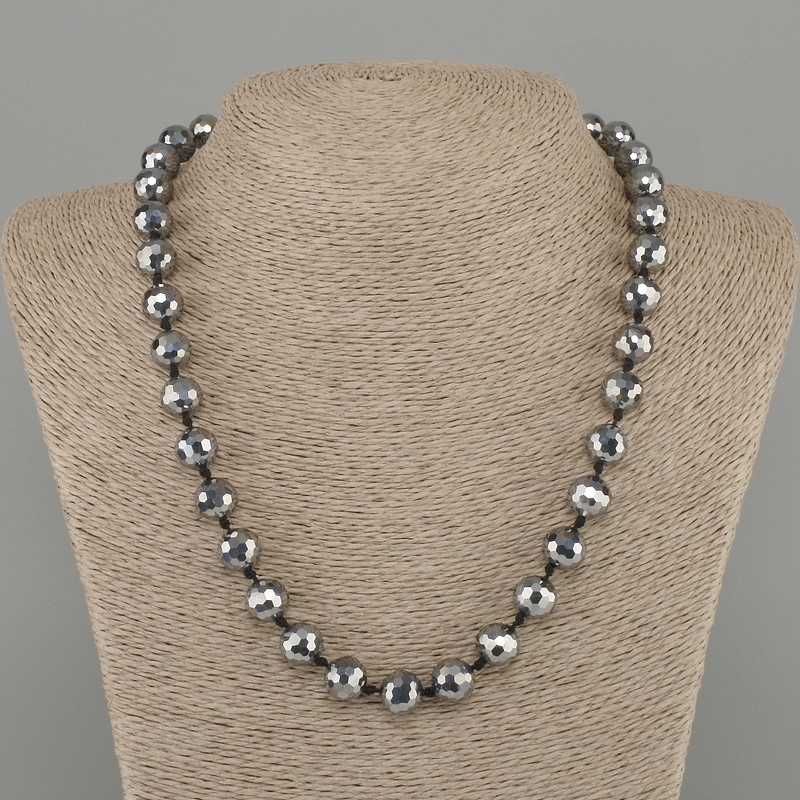 שרשרת מטרה-הרץ כדור מחוטב, קוטר 10mm ±, אורך 45cm ± עם אבזם