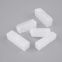 סלניט טבעי בלתי מעובד, קוטר 32x6-12mm ± (מגוון גדלים) (מחיר ל-100 גרם)