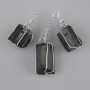 תליון גולמי טורמלין שרל בעיטוף כסוף 24x22mm+-, אורך 43mm+- (מבחר גדלים)