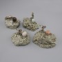 מזכרת 'מחפשי זהב' (צורות שונות) פיריט 55-60×40-55 mm ±, במגוון גדלים