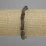 צמיד לברדוריט אבנים מלוטשות, קוטר 7-9x5-7,5 מ"מ ±, אורך 18 ס"מ ±, אלסטי