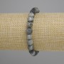 צמיד עין הנץ קוביות מחודדות, קוטר 7-8mm ±, אורך 18cm ± על בסיס סטרץ'