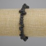 צמיד לבה שבבים, קוטר 6-9x2-5mm ±, אורך 18cm ±, על בסיס אלסטי