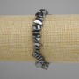 צמיד שבבי המטיט, קוטר 6-10, 5x3-6mm ±, אורך 18cm ± סטרץ'