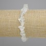 צמיד מקוורץ צבוע, אבנים לא מעובדות, קוטר 8-12×8-10 מ"מ ±, אורך 18 ס"מ ±, אלסטי (סטרץ')