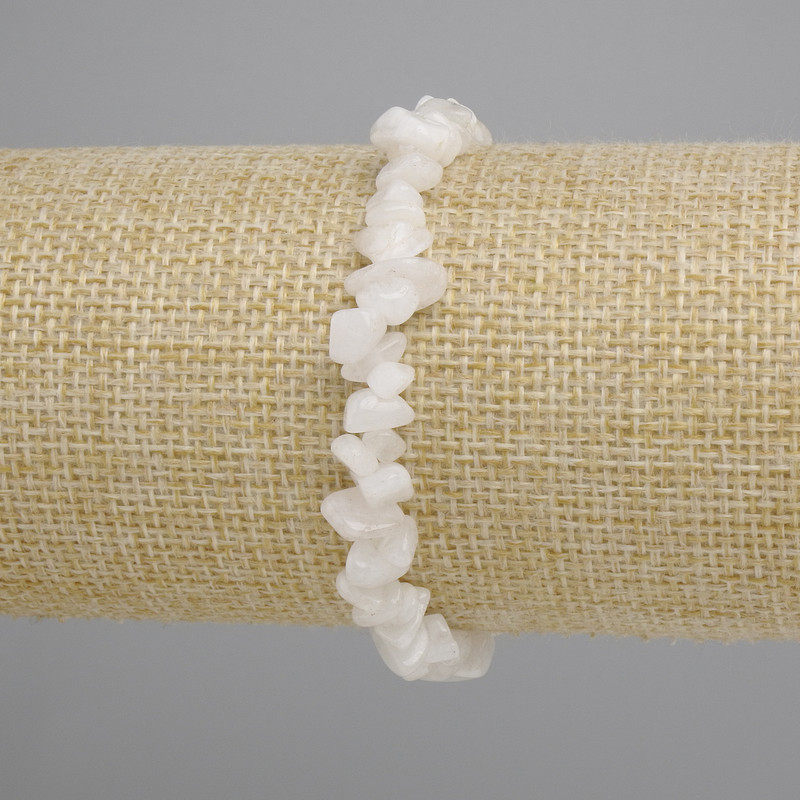 צמיד שבבי אדולר, קוטר 7-10, 5x2-5mm+-, אורך 18 ס"מ +- אלסטי