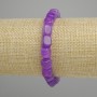 צמיד סוגליט קוביות, קוטר 7–8mm ±, אורך 18cm ± על גומי אלסטי