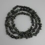 חרוזים ג'יידייט שבב, קוטר 6-12×2-5 mm ±, אורך כ-80 cm ± על חוט