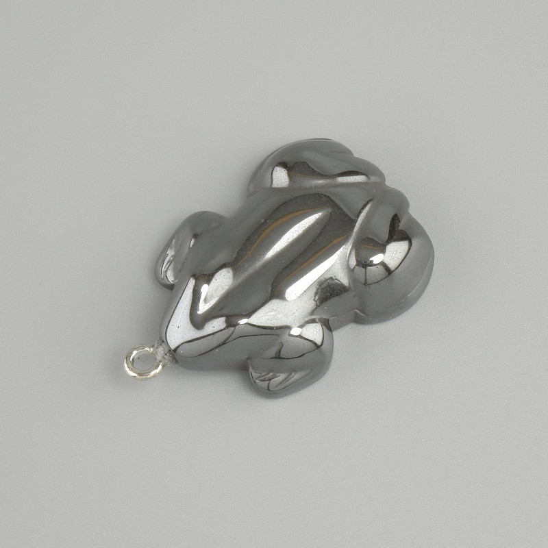 תליון המטיט צפרדע, קוטר 32×21 mm+