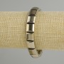 צמיד המטיט, חוליות, קוטר 10.5×10.5 מ"מ ±, צבע זהב, אורך 18 ס"מ ±, אלסטי