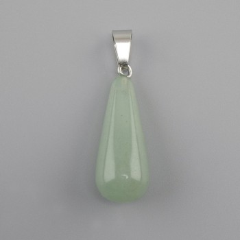 תליון 'טיפה' נפריט 10x26x36mm+