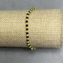 צמיד קריסטל צ'כי רונדל מלוטש 3x2, 5 מ"מ+-, אורך 18 ס"מ +- סטרץ'