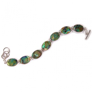 הוזלה: צמיד מההליוטיס עם 7 אבנים אובליות