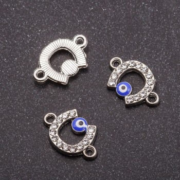 אביזר מחבר בצורת סוסית 17×11 מ״מ, סט 3 יחידות