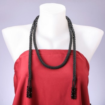 חגורת ג'וט-טרנספורמר לאריאט «אגט» (מלאכותי), קוטר 10 מ״מ, אורך 160 מ״م