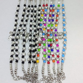 צמיד «מצב-רוח הבודהה» אריזה 12 יחידות, אורך 17–22 ס״מ