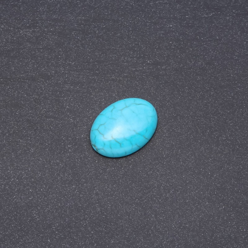 קבושון אבן «טורקיז» (מדוחס) 25×18 מ״מ