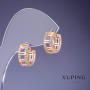 עגילים Xuping 6x14mm "ציפוי זהב 18K"
