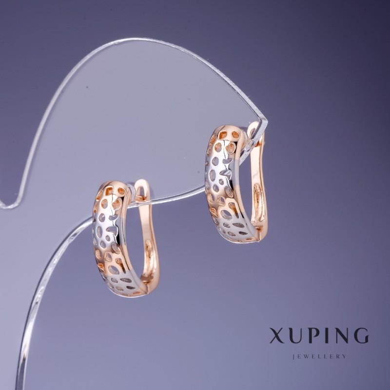עגילים Xuping 5x16mm «זהב מצופה 18K»